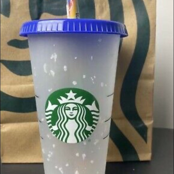 🌈🔥NWT Starbucks color changing confetti cups. - Picture 2 of 4